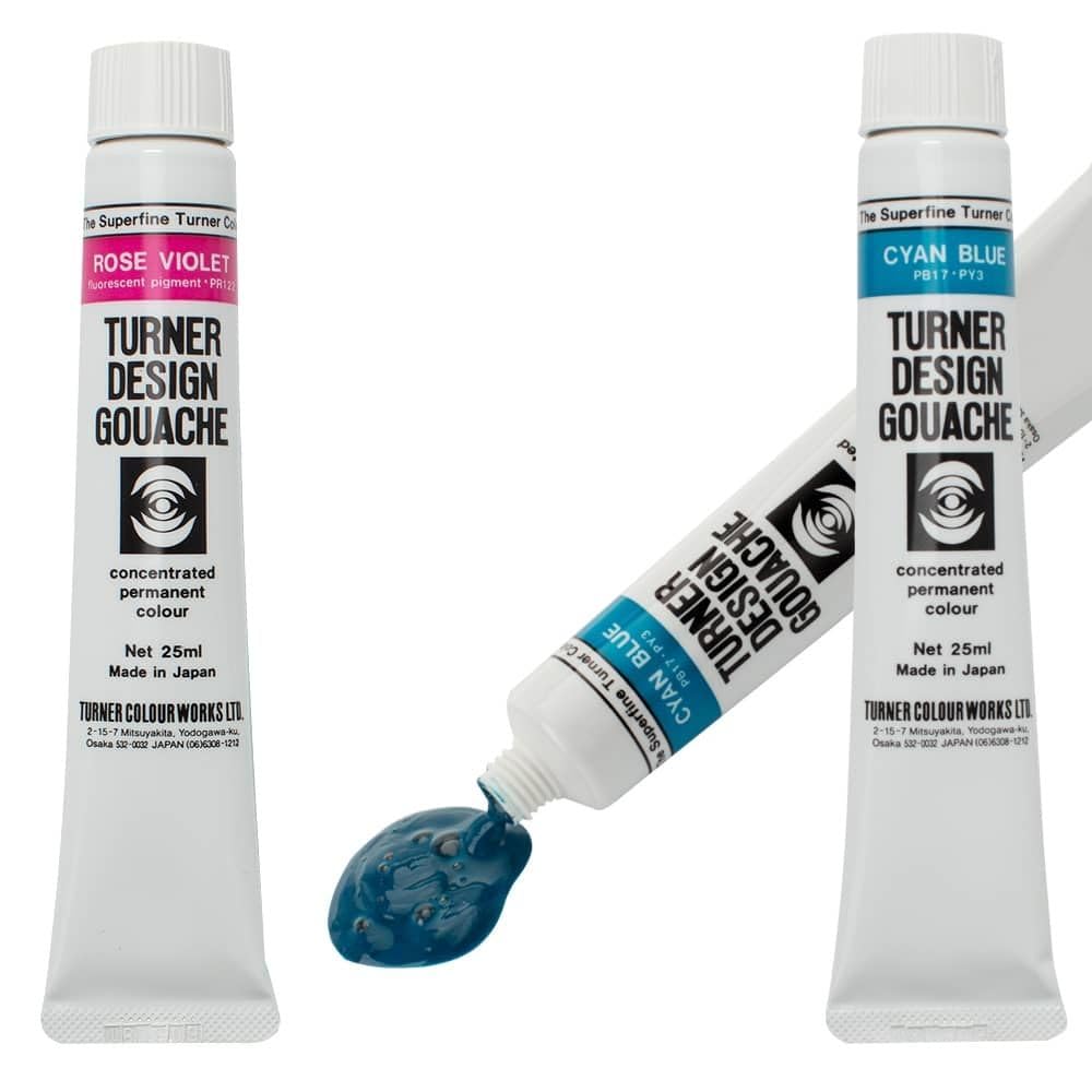 Amazon.co.jp: ターナー色彩 水彩絵具 デザインガッシュ 18色